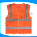 hi vis sleeveless vest for day and night wearing